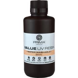 PrimaCreator Value UV/DLP vandvaskbar resin 500 ml, hudfarvet