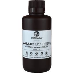 PrimaCreator Value UV/DLP vandvaskbar resin 500 ml, hvid