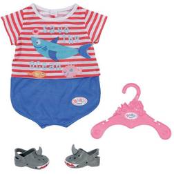 Baby Born Bath Pyjamas with Shoes 43cm