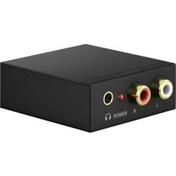 Goobay Convertisseur Numérique-Analogique 192 kHz (58493)