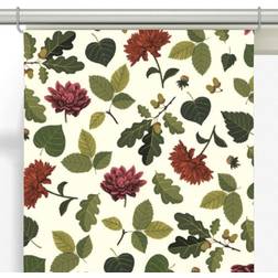 Arvidssons Textil Blommor & Blad Panelgardiner 2-pack