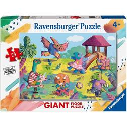 Ravensburger Dinosaur Gulvpuslespil 24 Brikker
