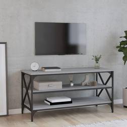 vidaXL Tv-meubel 100 x 40 x 50 cm Grijs