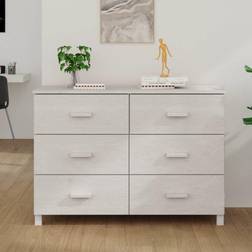 vidaXL Solid Wood Pine Sideboard