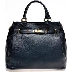 Women's Handbag Anna Luchini SS22-AL-1762-NERO Black (36 x 29 x 17 cm)