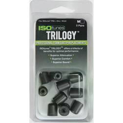 Isotunes Trilogy 5-Pack Eartips M