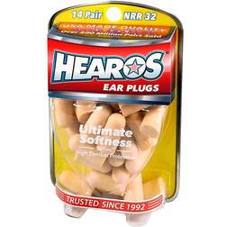 HEAROS Ultimate Softness Series Ear Plugs - Yellow