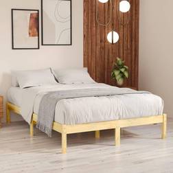 vidaXL Bed Frame Solid Pinewood Bettrahmen