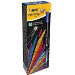 Bic Intensitet Fineliner-penna med rundad metallspets 0,4 mm blå