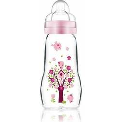 Mam Biberon verre 260 ml rose