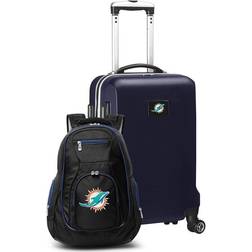 Mojo Miami Dolphins Deluxe Hardside Spinner Carry-On & Backpack