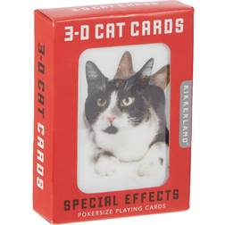 Kikkerland Playing Cards, Cat Lenticular