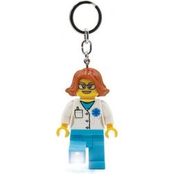 Euromic LEGO - Keychain w/LED Female Doctor 4006036-LGL-KE185H