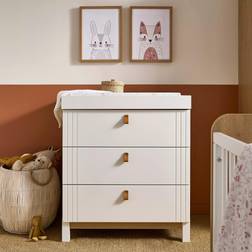 CuddleCo Rafi Dresser Changer Oak and White