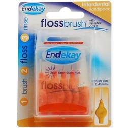 Endekay Interdental Flossbrush Orange 0.45Mm Pack