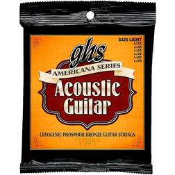 GHS Americana Light Acoustic Guitar Strings (12-54)