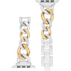 Anne Klein Women's Chain Bracelet Band for Apple Watch 38/40/41mm