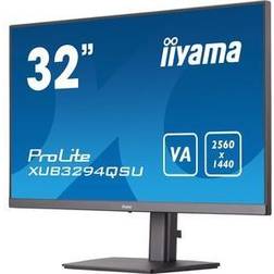 Iiyama 31.5" LED VA ProLite XUB3294QSU-B1 2560x1440 WQHD Tempo di Risposta 4 ms