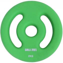 Gorilla Sports VÆGTSKIVER NEOPREN 31MM 1-5KG