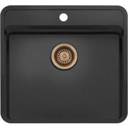 Lavabo Ohio Jet Black Tapwing coated