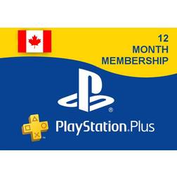 Sony PlayStation Plus - 12 Months - CA