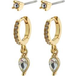 Pilgrim Elza Earrings Smycken - Guld