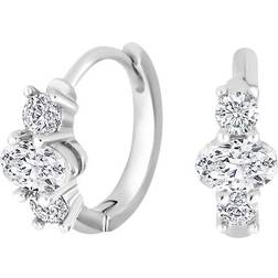 Joanli Nor Kiranor Earrings Silver 30453550900