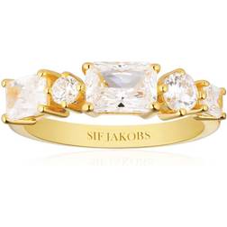 Sif Jakobs Ivrea Sormus 18 ka Hopeakullattu - 925 Sterling Silver