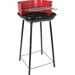 BigBuy Half Open Red BBQ