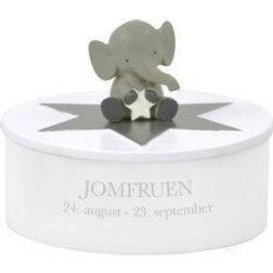 Kids by Friis Jomfruen Jewelry Box - White