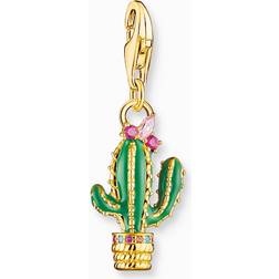 Thomas Sabo - Grön Kaktus Guld