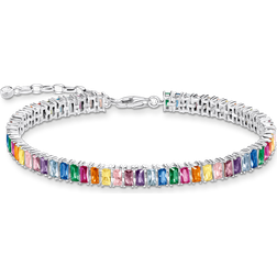 Thomas Sabo Tennisarmband Färgade Stenar