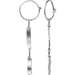 Maanesten Lila Earrings - Silver