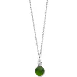 Spirit Icons Figaro Pendant Sterling Sølv Halskæde med Perle