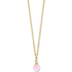 Spirit Icons Figaro Pendant Sterling Silver Halsband Med Zirconia S10882-45