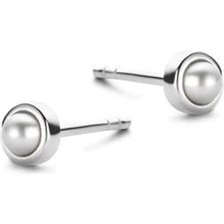 Spirit Icons Sterling Silver Stiftörhängen Med Sötvattenspärlor S41791