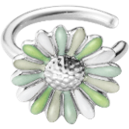 Georg Jensen Daisy Small Ear Cuff - Green