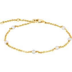 Nordahl Andersen Jewellery Forgyldt Armbånd Pearl52