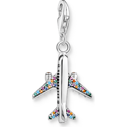 Thomas Sabo Charm Club Multicoloured Aeroplane Charm 1914-342-7