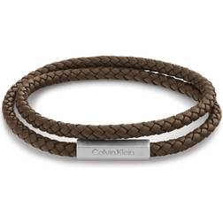 Calvin Klein Latch Bracelet - Brown