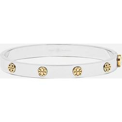 Tory Burch Miller Stainless Steel and Gold-Tone Bracelet