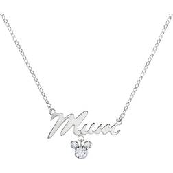 Disney Sterling Silver &Lsquo;Mum' Necklace