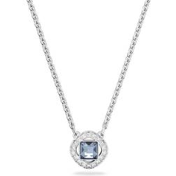 Swarovski Angelic Blue Square Cut Ladies Necklace