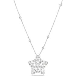 Swarovski Stella Pendant Mixed Cuts Star - White