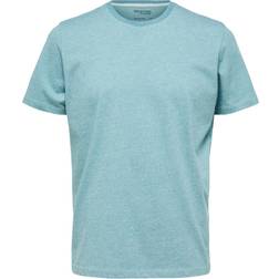 Selected Herren Rundhals T-Shirt - Slhaspen Mini Stripe