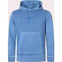 HUGO BOSS Herr Wefadehoody hoodie, Ljus/pastellblå 459