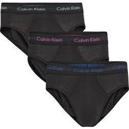 Calvin Klein 3p Hip Briefs - Cotton Stretch