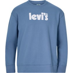 Levi's Relaxed Graphic Crewneck Sweatshirt Blue