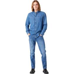 Wrangler Mäns Greensboro-jeans, ny favorit, W32/L36, Ny favorit, x 36L