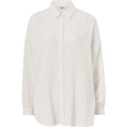 Only Woman's Shirt Thyra Oversized - Blanc